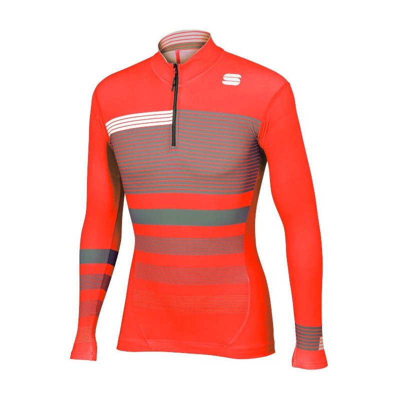 верх комбинезона Sportful Squadra 2 Race Top неоново-оранжевый верх комбинезона Sportful Squadra 2 Race Top неоново-оранжевый